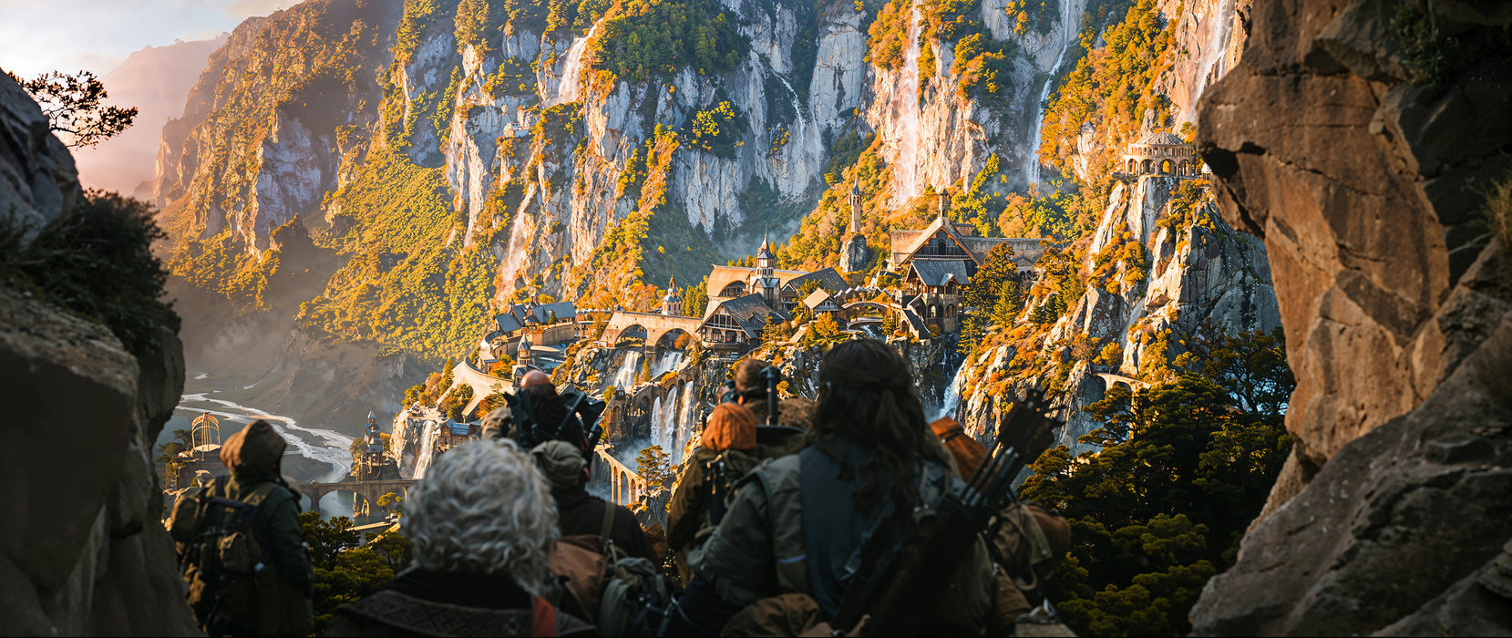 Hobbit - Roklinka - dřevěné puzzle