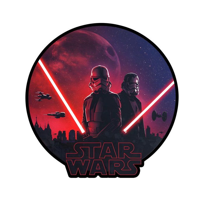 Star Wars - Síla a temnota - Dřevěné puzzle