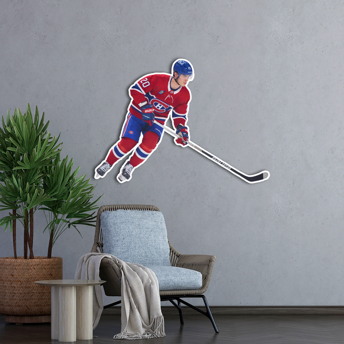 HDF drevený obraz - Slafkovský (Montreal Canadiens)