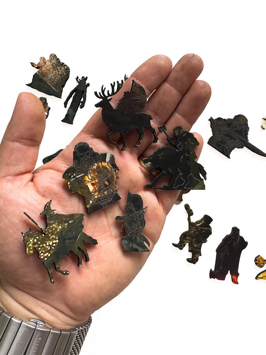 Hobbit - Smaug - dřevěné puzzle