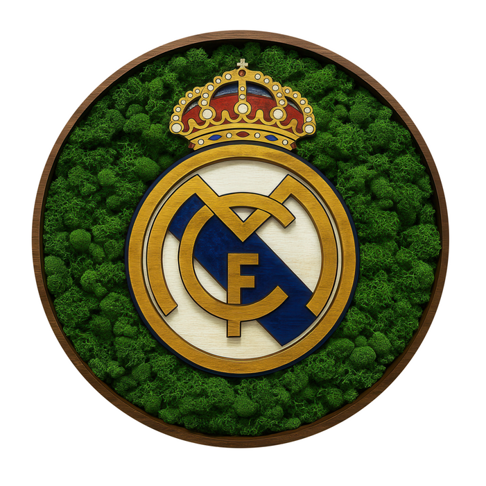 Real Madrid - mech - Dřevěné puzzle
