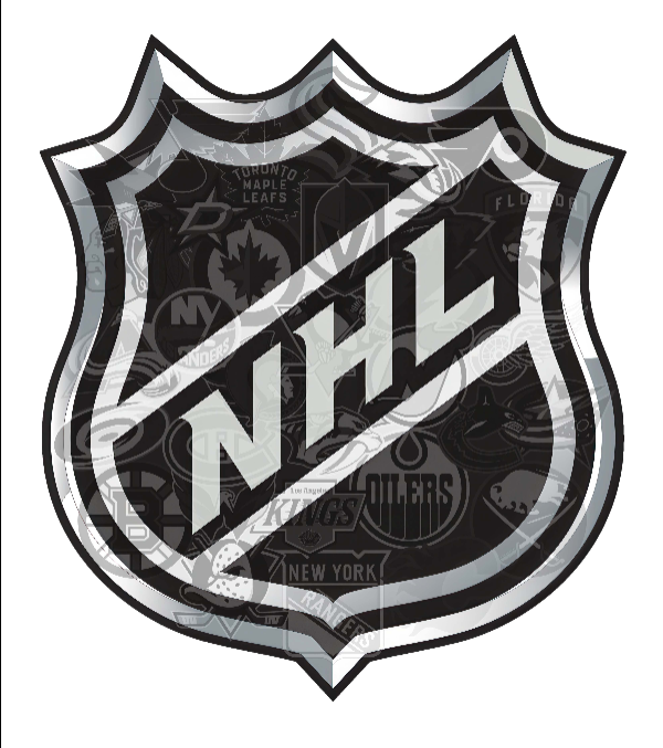 Svítícií obraz - logo NHL 
