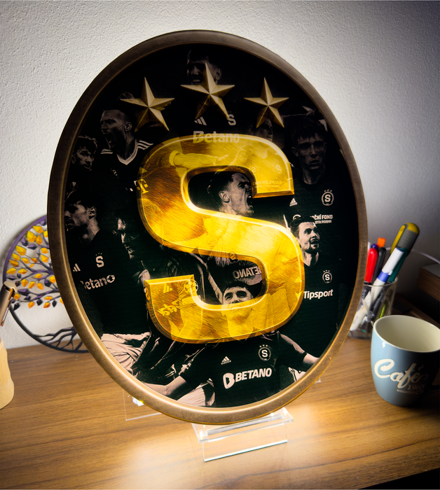 Stolní lampa Sparta - Gold