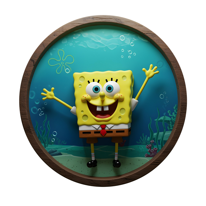 Svítícií  obraz - Spongebob