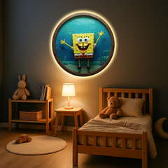 Svítícií  obraz - Spongebob