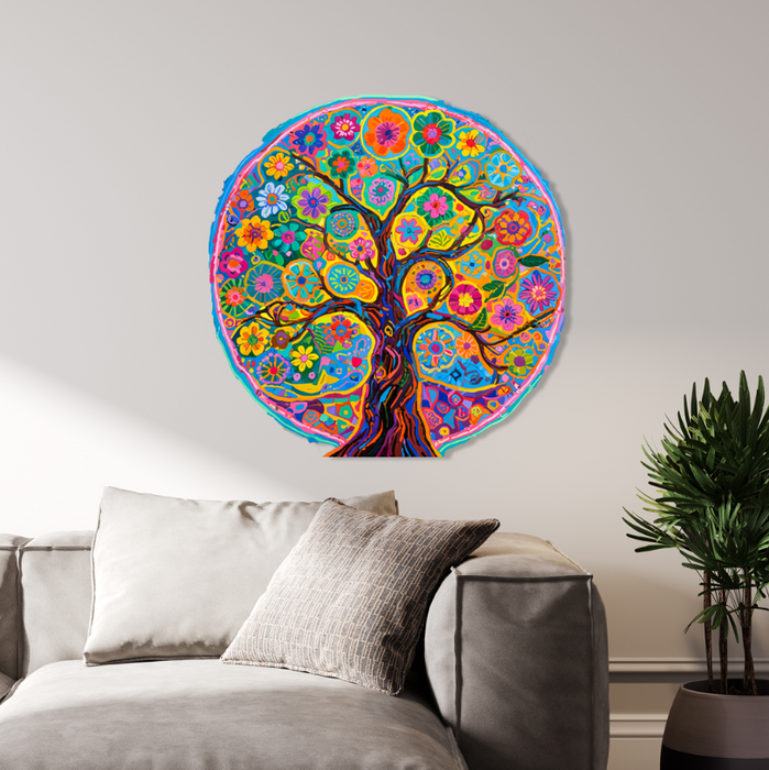 LED Printed Paitings - Tree of Life