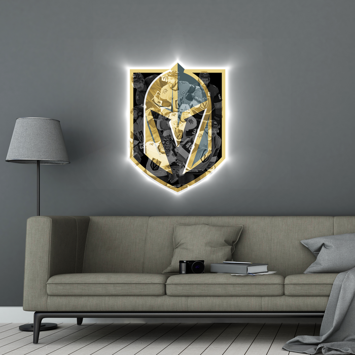Svítícií obraz Vegas Golden Knights