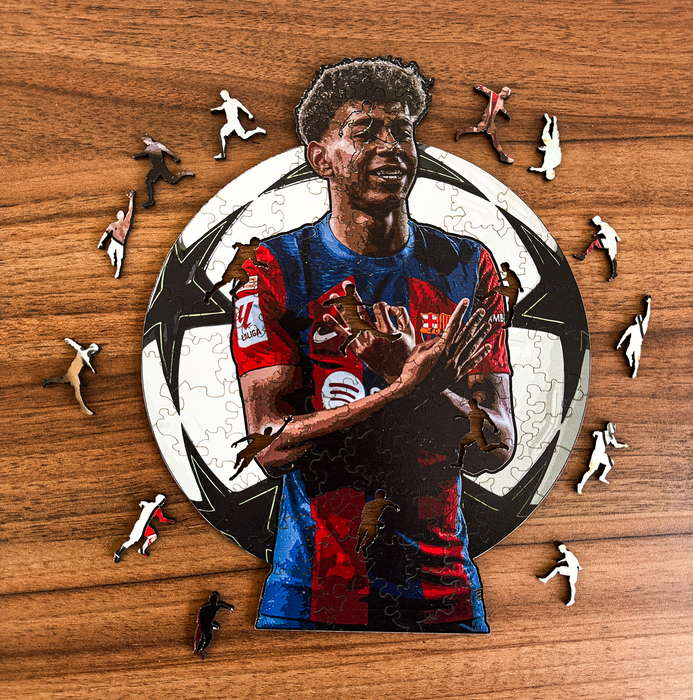 Yamal - Ball Champ. Dřevěné puzzle