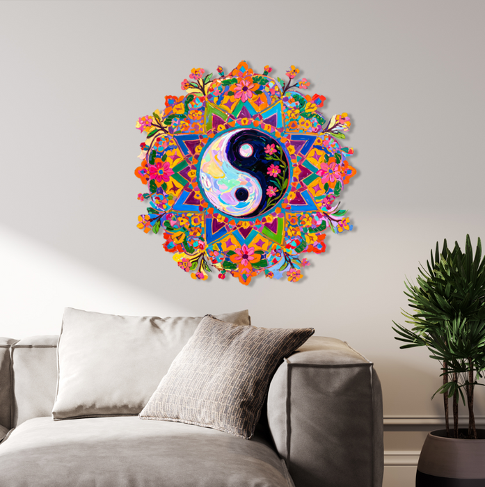 LED Printed Paitings - Yin Yang Harmony