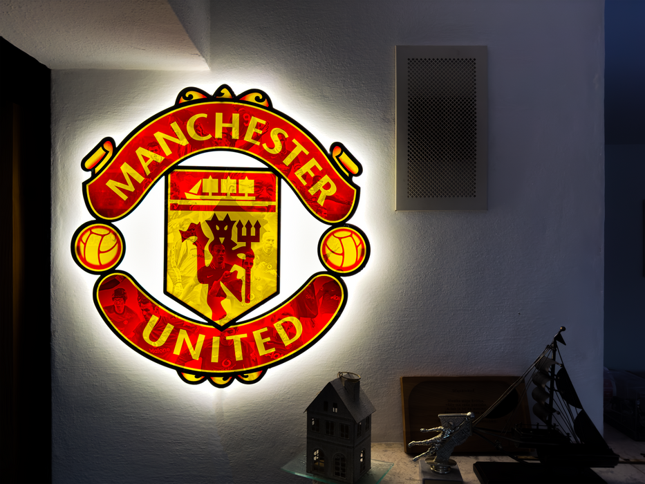 Svítícií obraz Manchesteru United - Legendy