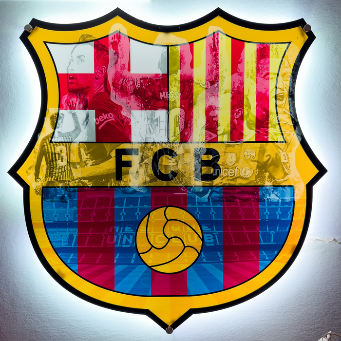 Svítícií obraz FC Barcelona - Legendy