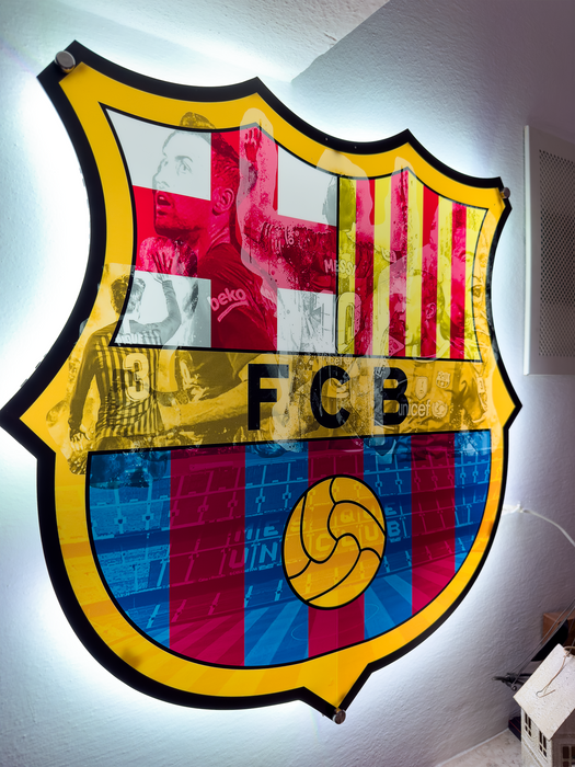 Svítícií obraz FC Barcelona - 2025