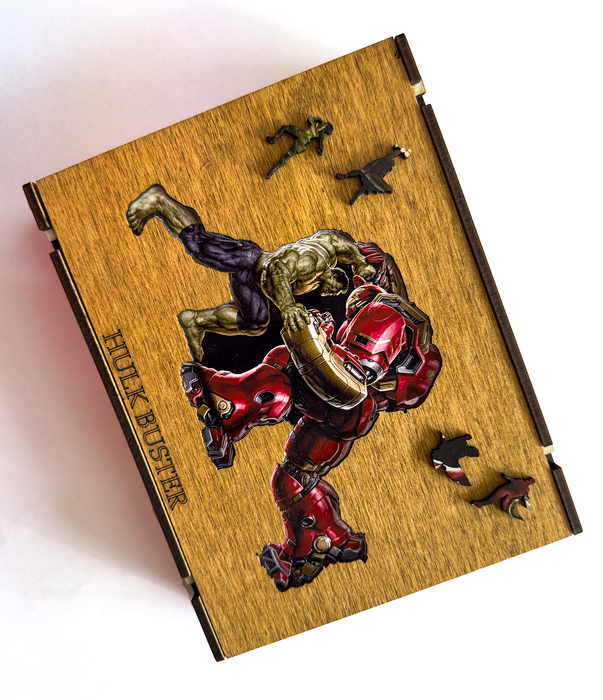 League of Legends - Staromódní dřevěné puzzle