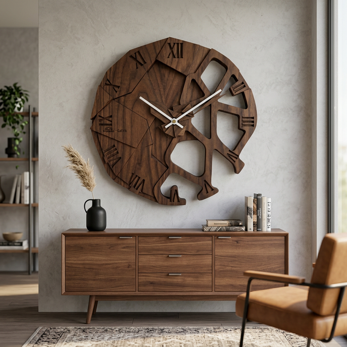 3D Dřevěné dubové hodiny T-Tatra Zygomaticum - 30cm/50cm/84cm Strom života