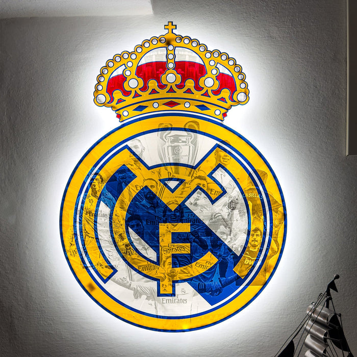 Svítícií obraz Real Madrid CF - Legendy