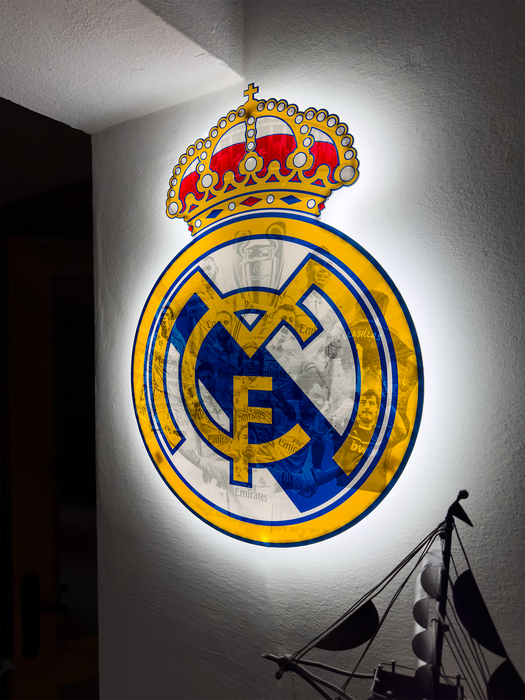 Svítícií obraz Real Madrid CF - Legendy