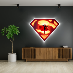 Svítícií obraz - Superman
